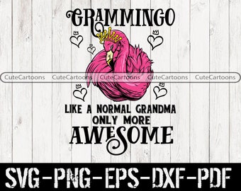Download Grandma Flamingo Svg Etsy