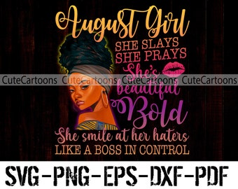 Download August Birthday Svg Etsy