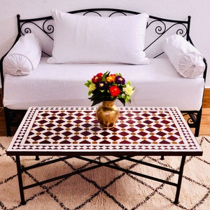 Moroccan outdoor coffee sale table