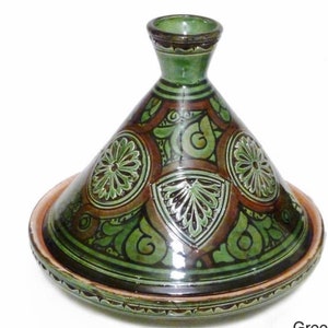 New Arrival …Amira Authentic Moroccan Engraved Ceramic Tagine   (Morocco)