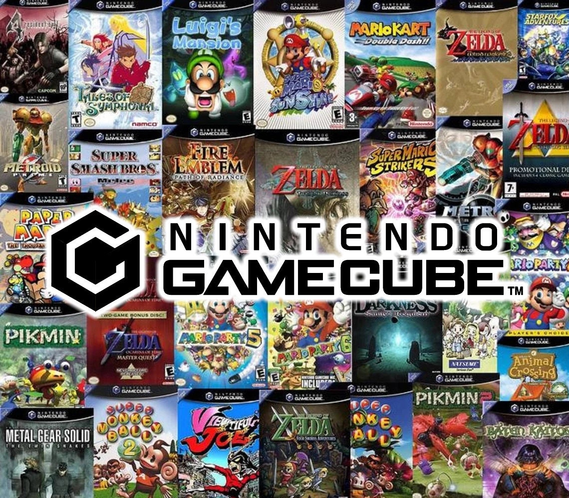 Nintendo GAMECUBE Custom Replacement Game Storage Case and - Etsy España