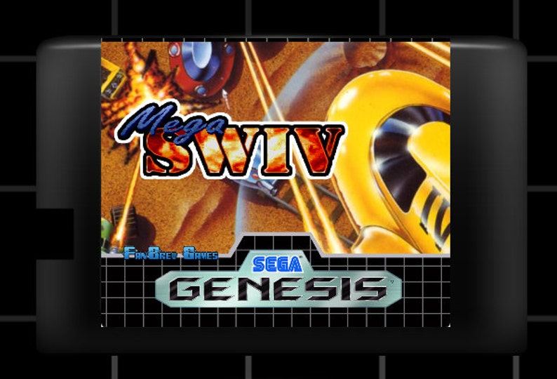 Fantastic! SPECIAL ORDER Mega SWIV Unreleased Sega Genesis Shooter