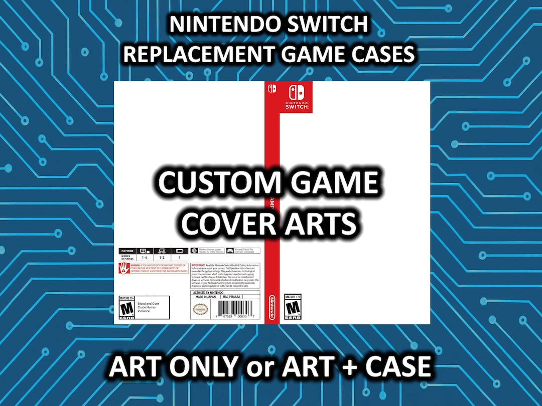 Nintendo Custom Case Photo Matte Nintendo Switch / Switch 2 Cover Art (NOT Glossy) – Case ...