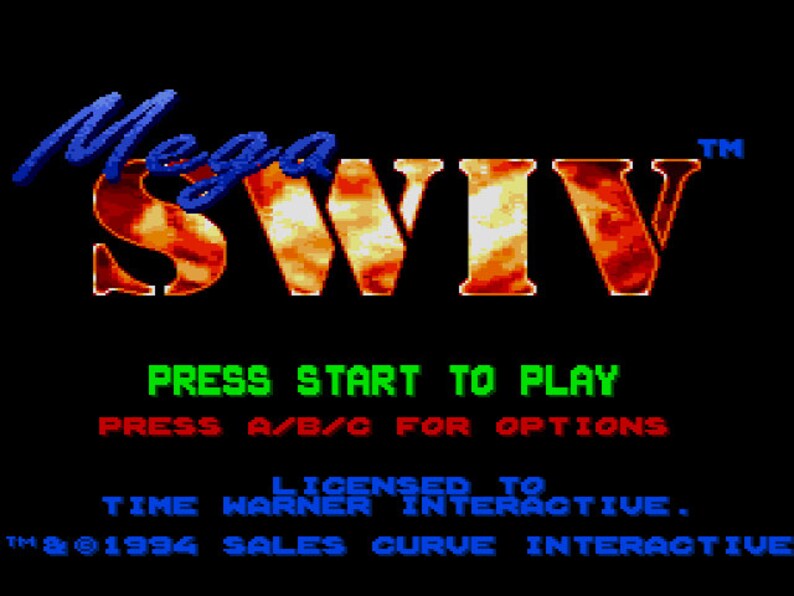 Fantastic! SPECIAL ORDER Mega SWIV Unreleased Sega Genesis Shooter