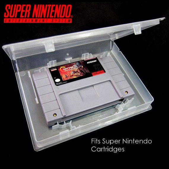 SUPER NINTENDO or FAMICOM Custom Replacement Game Storage Case - Etsy