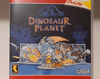 Dinosaur Planet NINTENDO 64 N64 Custom Game Case English Style USA Case Design **Exclusive** STARFOX