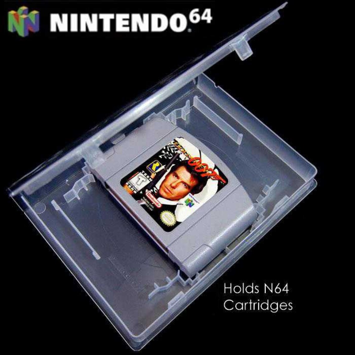 NINTENDO 64 N64 Custom Replacement Game Storage Case Etsy
