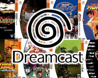 SEGA DREAMCAST Custom Replacement Game Storage Case and Art, 100's of Game Covers Available!!