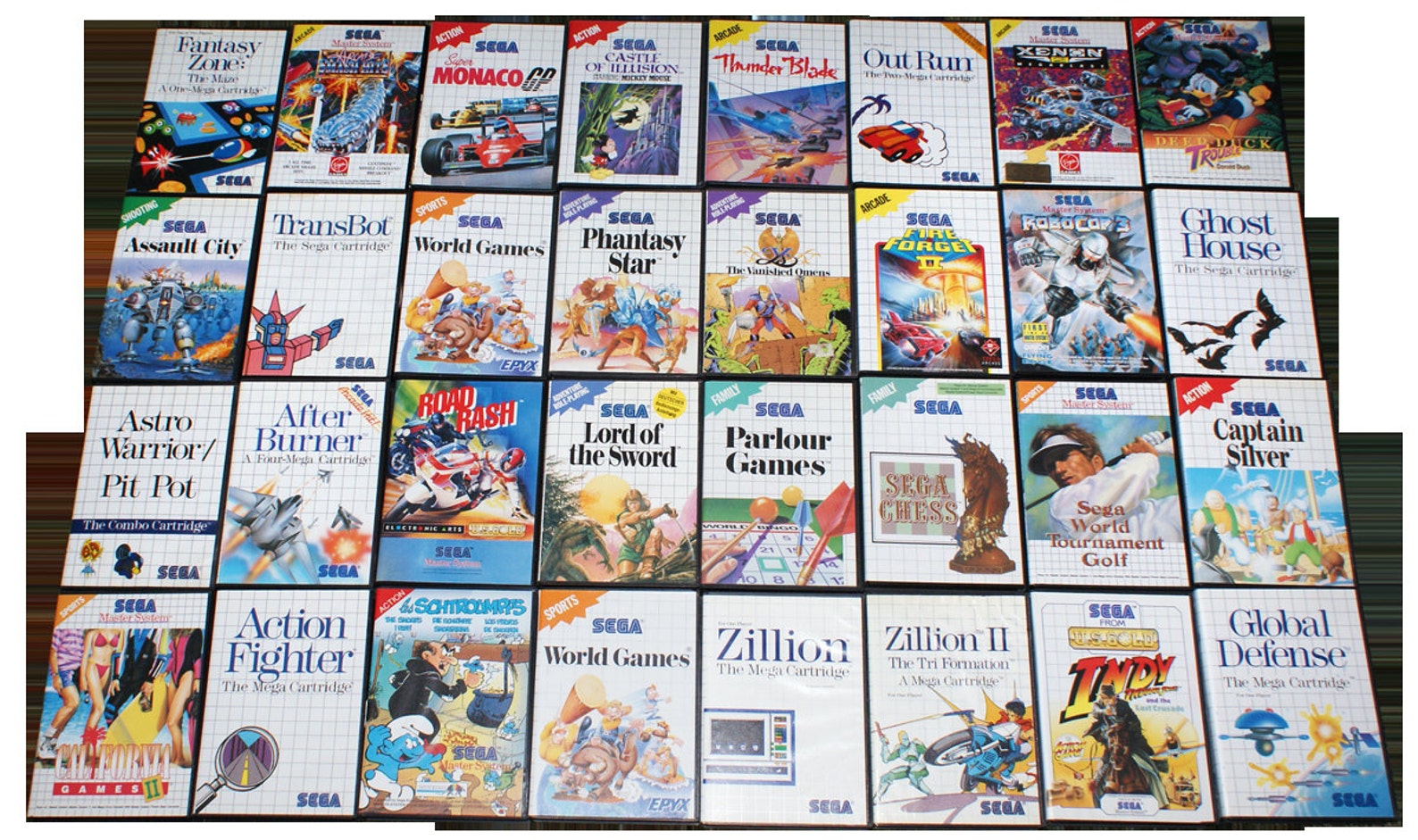 best master system games