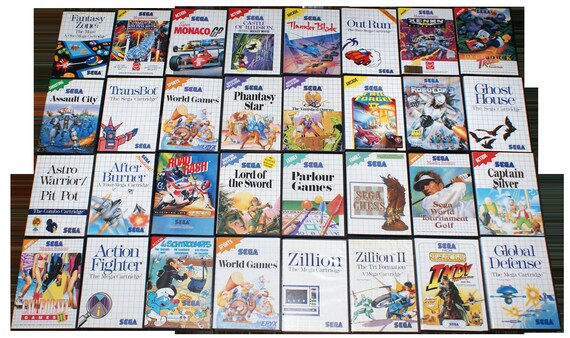 master system games