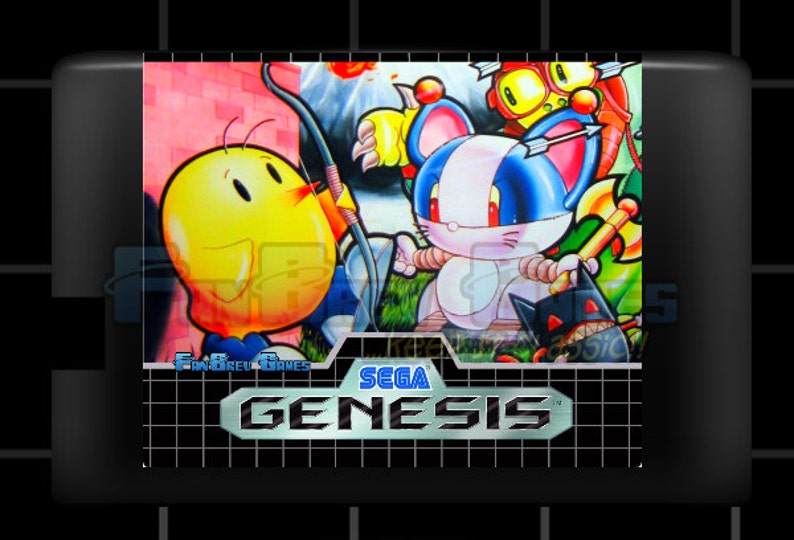 SPECIAL ORDER The New Zealand Story Custom Unreleased Sega Genesis Arcade Platformer!