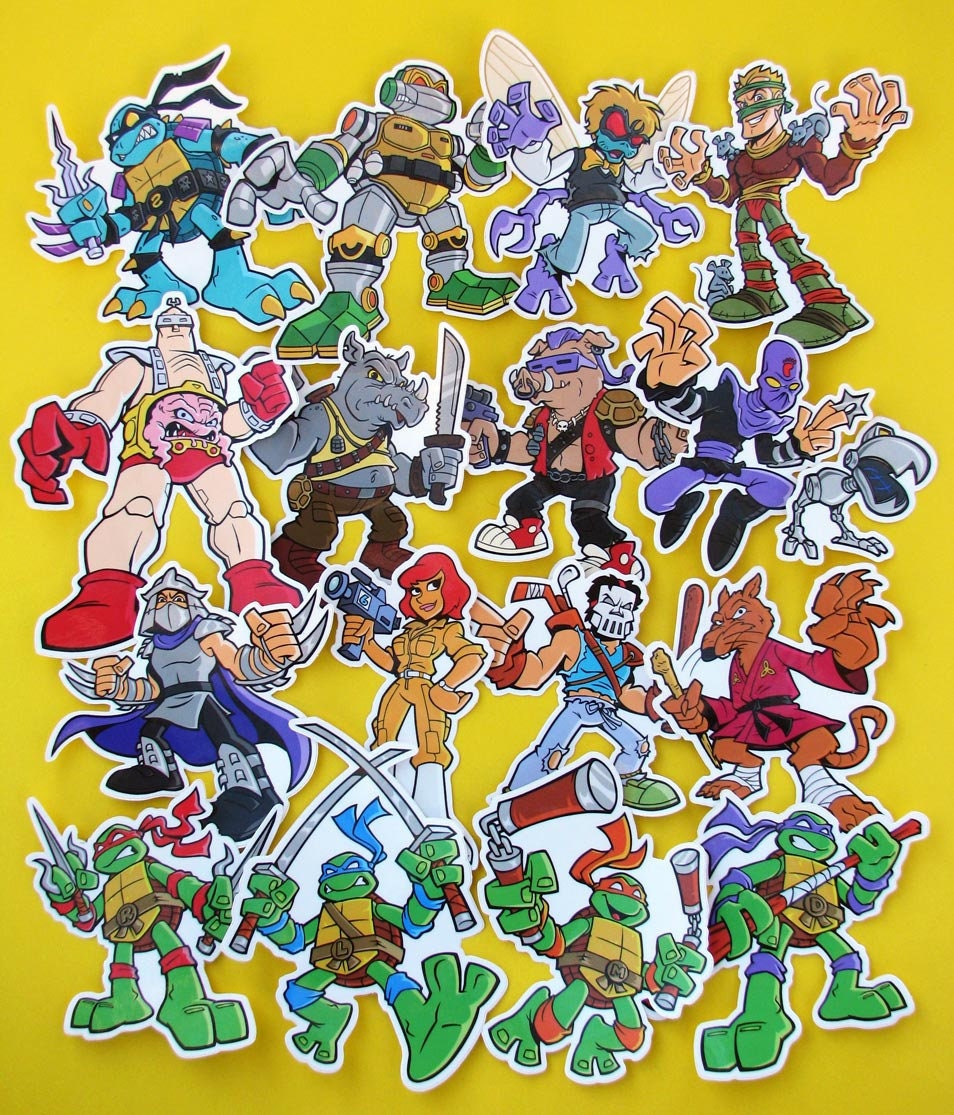 5.5" TMNT SHREDDER Vinyl Decal Sticker Car Laptop Teenage Mutant Ninja Turtles 5.5" TMNT SHREDDER Vinyl Decal Sticker Car Laptop Teenage Mutant Ninja Turtles