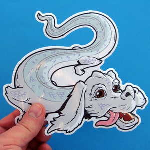 Falkor & Atreyu Vinyl Stickers - The NeverEnding Story Die Cut Decal for Laptop, Skateboard, Vehicle, Waterbottle and more!