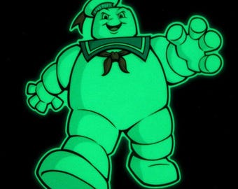 Adesivo Glow In The Dark Ghostbusters &ndash; Decalcomania Luminosa A Tema Acchiappafantasmi