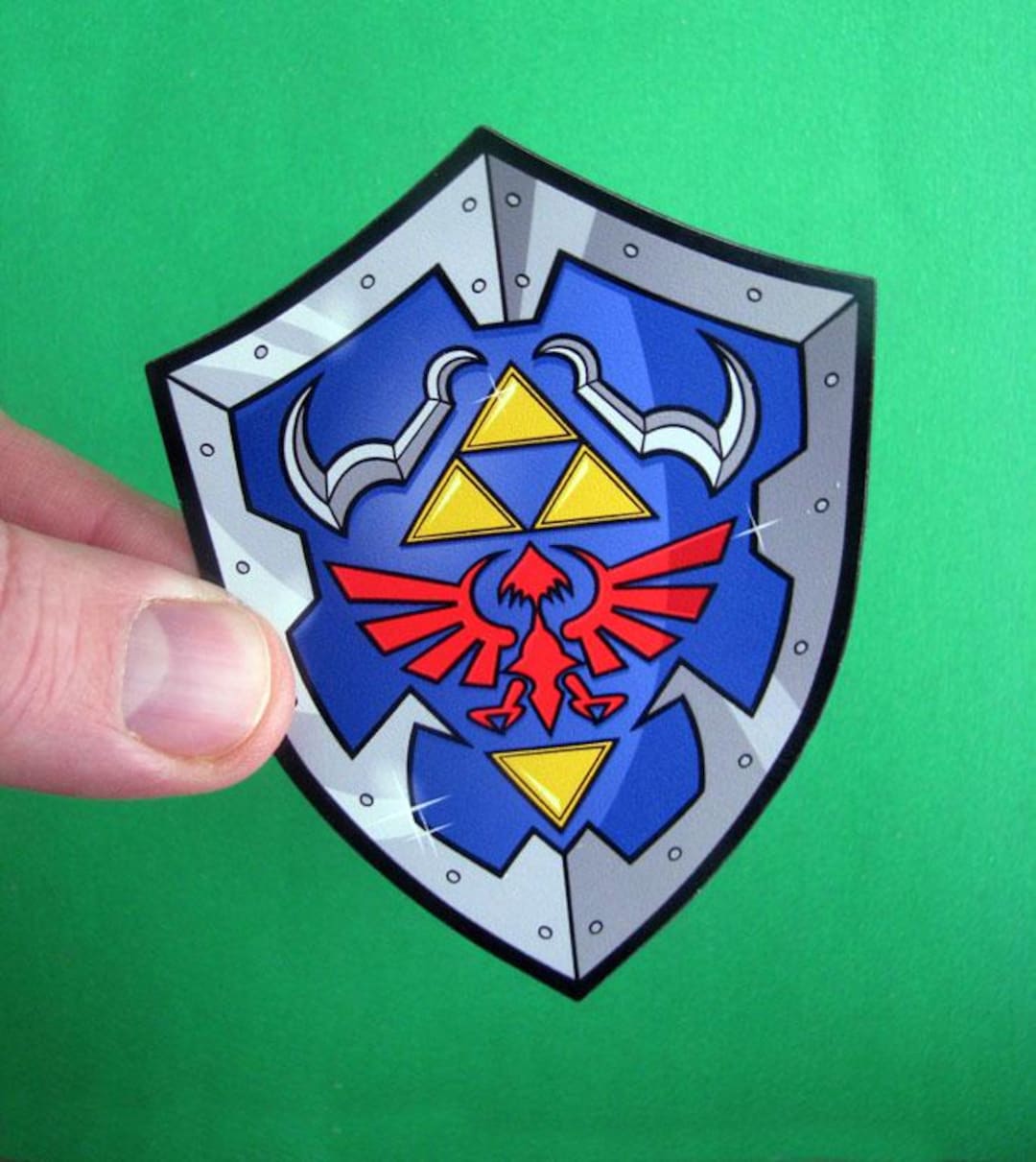 Hyrulian Shield Magnet – Legend of Zelda Fridge Decor - Etsy