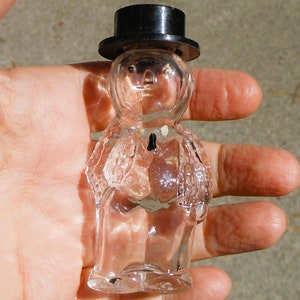 Vintage herenparfumflesje gemaakt in de VS - leeg - zeer verzamelbaar en navulbaar