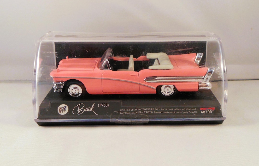 1958 Buick Convertible Diecast Car by New Ray New Old Stock in