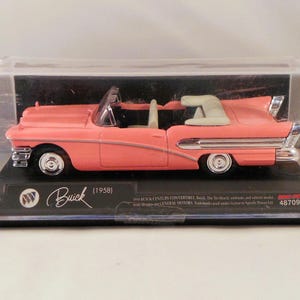 1958 Buick Convertible Diecast Car By New Ray New Old Stock In Original Packaging 1:43 Scale - Great For Collectors - Still Sealed