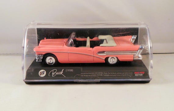 1958 Buick Convertible Diecast Car by New Ray New Old Stock in