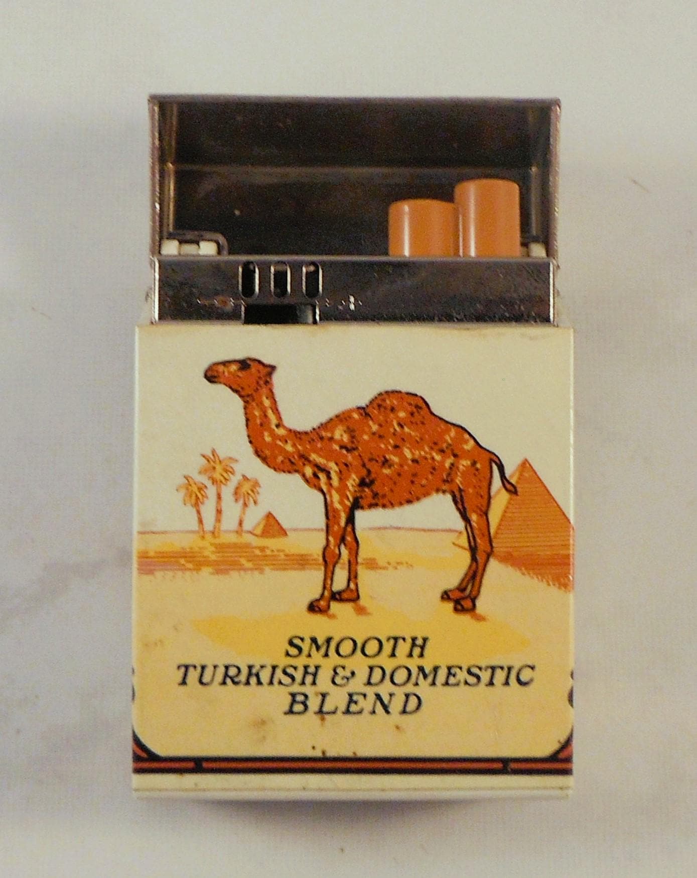 Camel Cigarette Flip Top Lighter - Great Collectible - Vintage Tobacciana