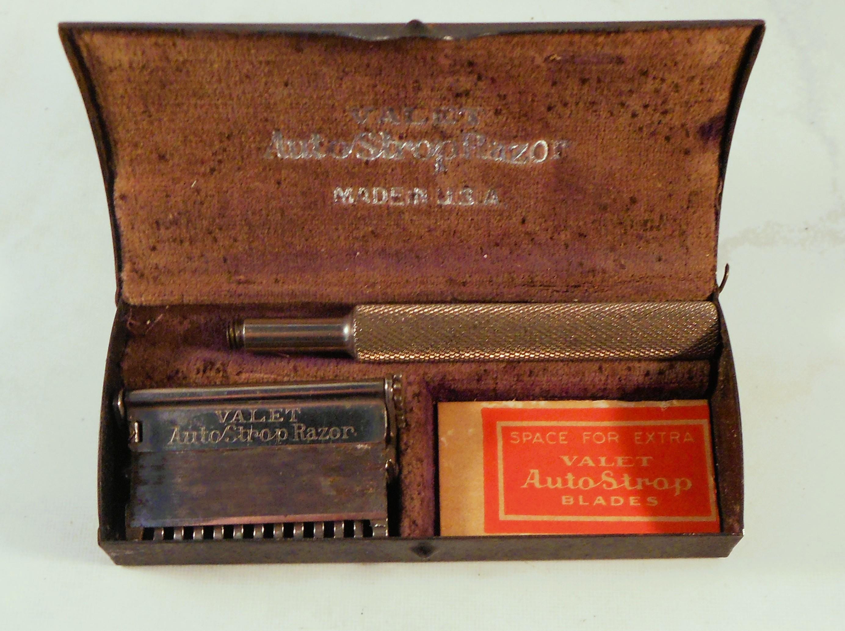Valet Auto Strop Razor Travel Kit Complete With Razor in 2 Pieces in ...