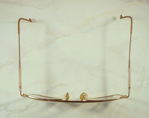 Eyeglass Frames Aviators With Tortoiseshell & Gol… - image 5