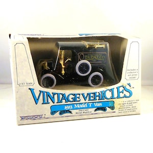 1913 Model T Van Diecast Car By ERTL New Old Stock In Original Packaging 1:43 Scale - Great For Collectors