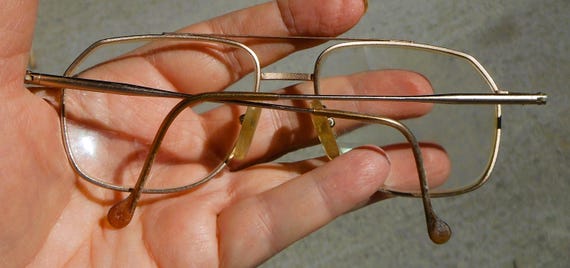 Eyeglass Frames Aviators With Tortoiseshell & Gol… - image 4