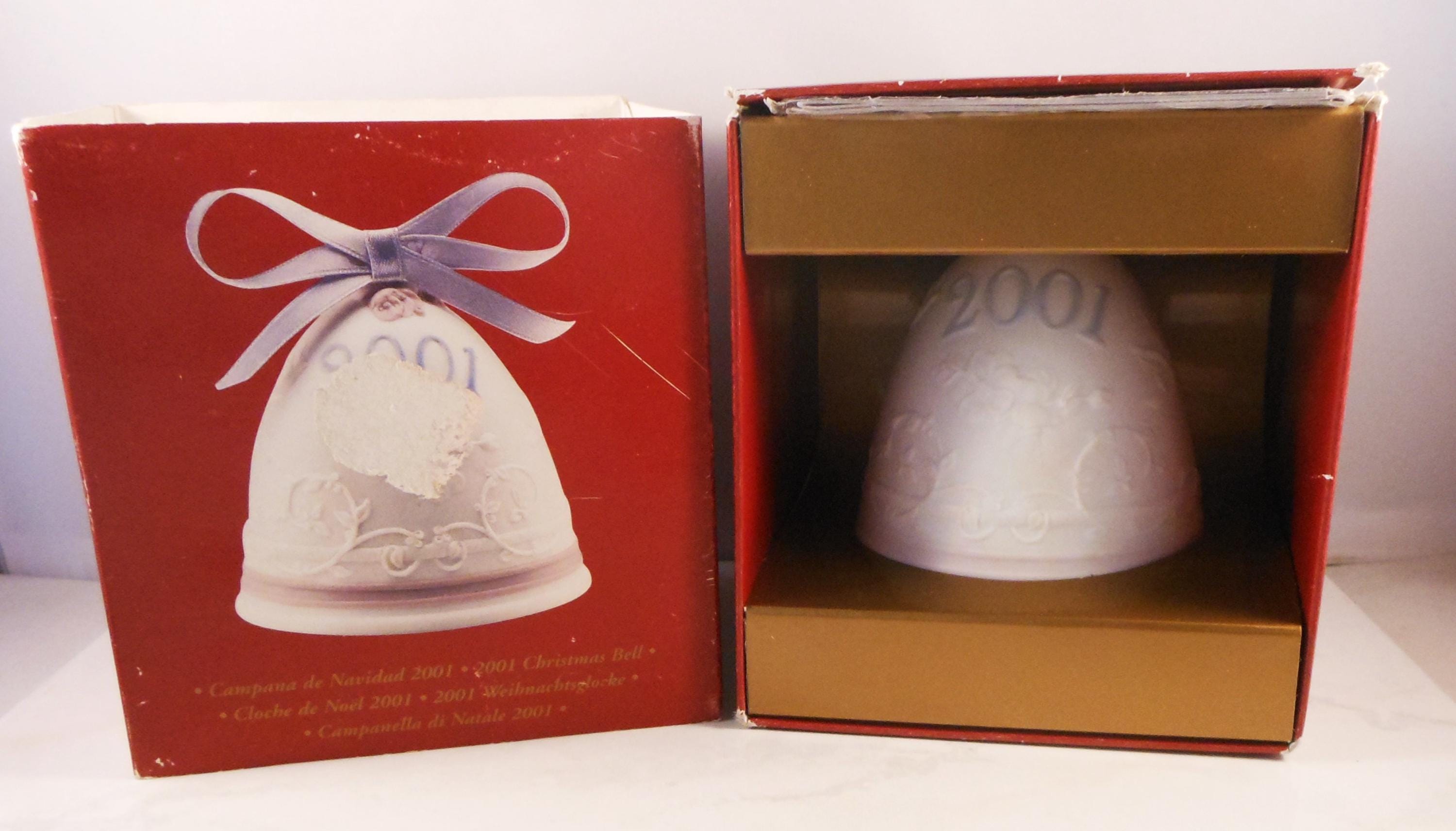 【LLADRO】 【限定1994年版】クリスマスベル コレクターズソサエティ LLADRO】 【限定1994年版】クリスマスベル コレクターズソサエティ