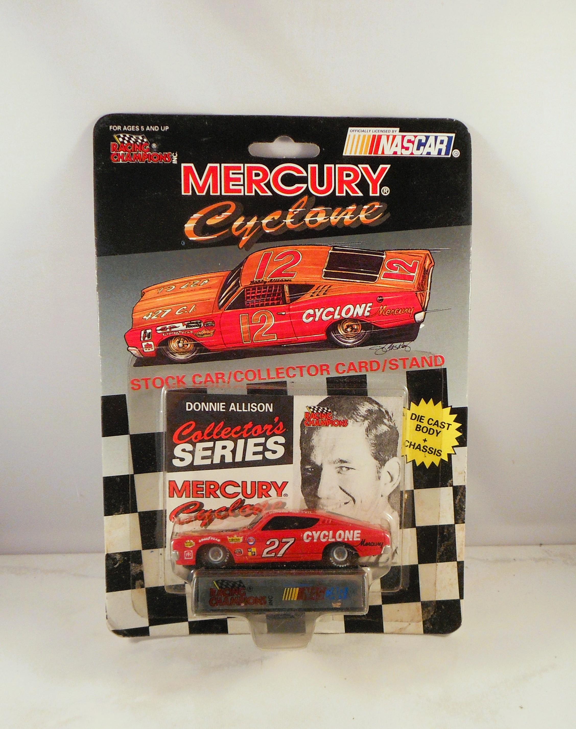 Donnie Allison #27 Mercury Cyclone 1:64 Scale Diecast Car in