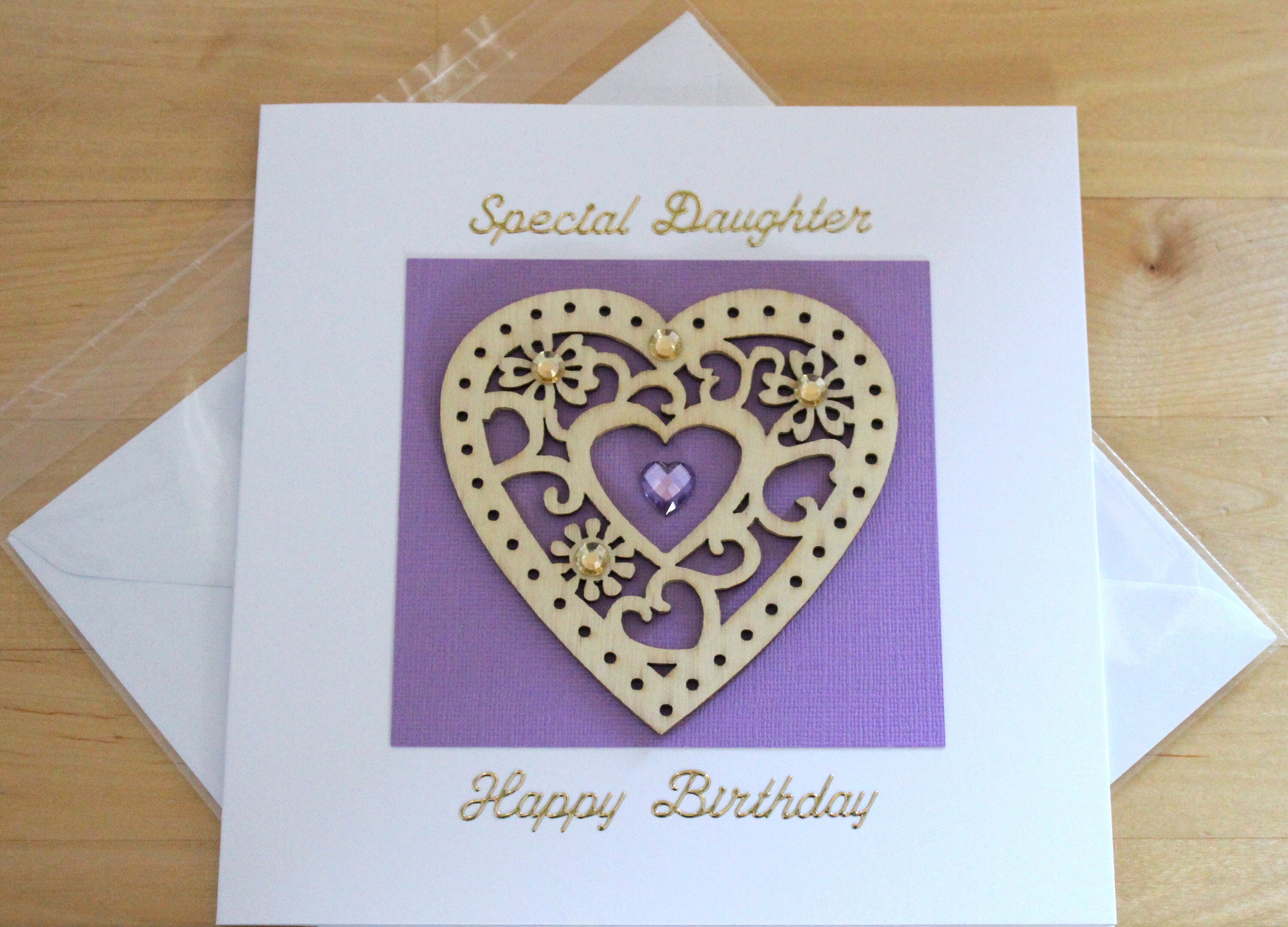 Daughter Birthday Card Daughter Birthday Gift Luxury Unique Etsy UK
