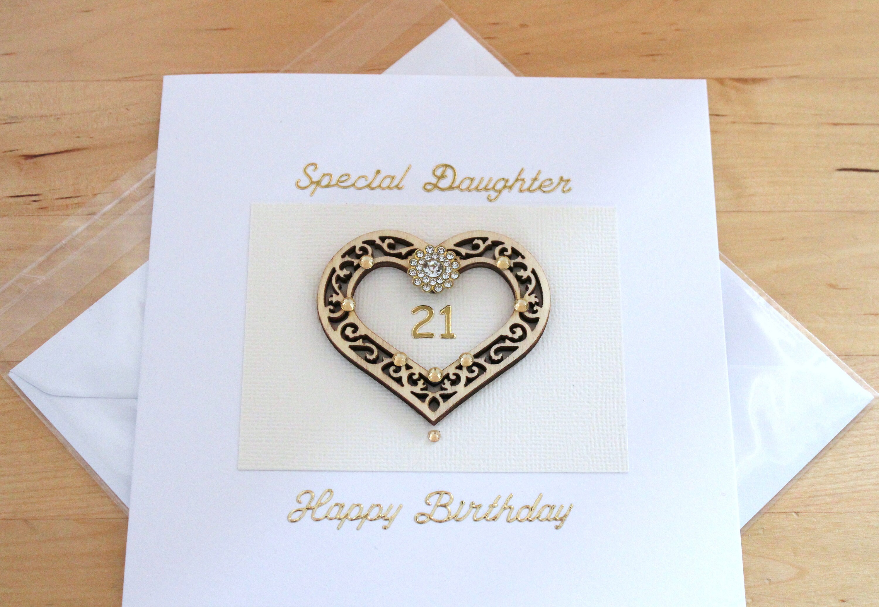 Luxury Daughter Birthday Card gift Daughter birthday card Etsy Luxury Daughter Birthday Card gift Daughter birthday card Etsy