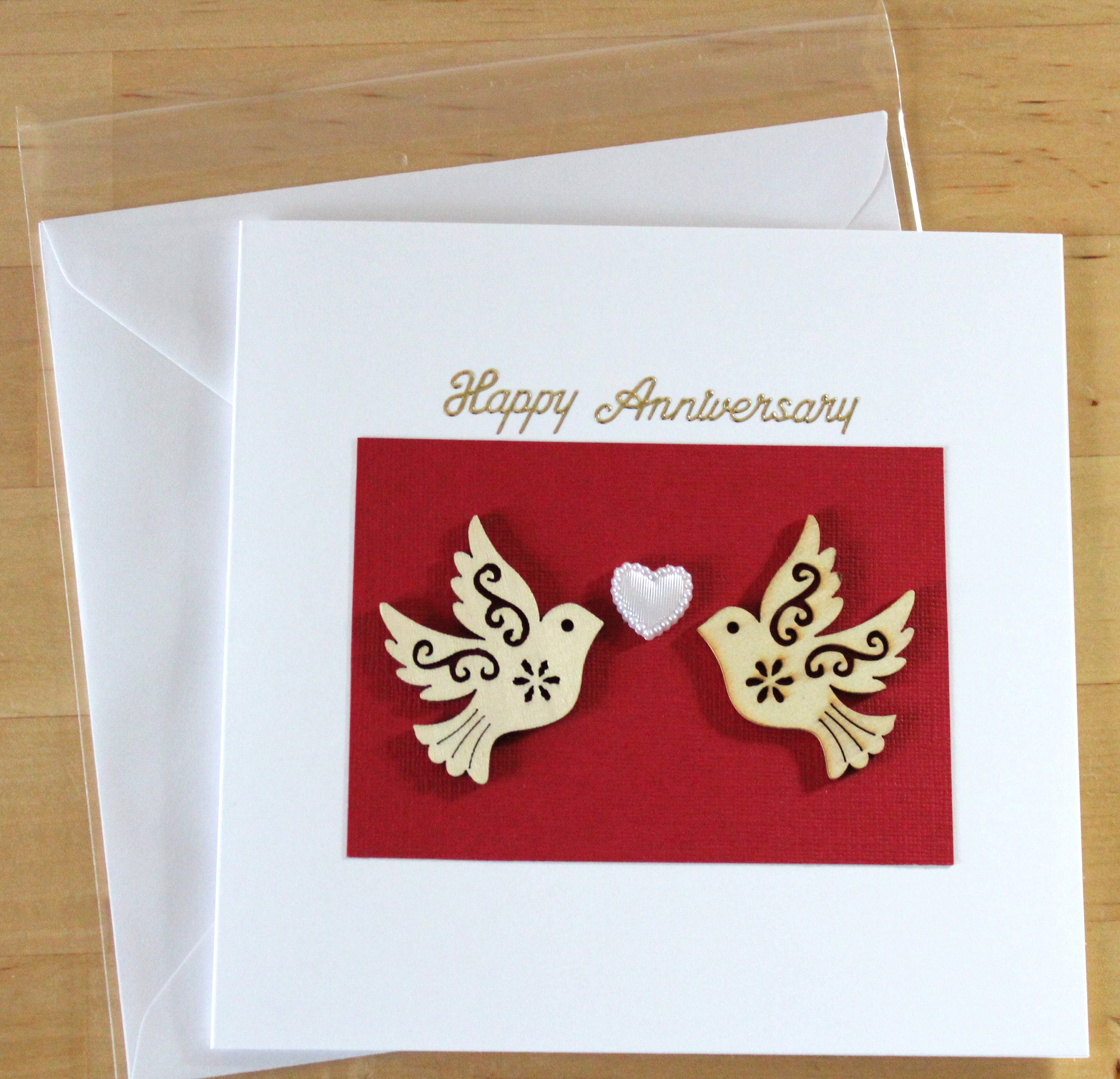 Unique Anniversary card gift Luxury Anniversary card gift