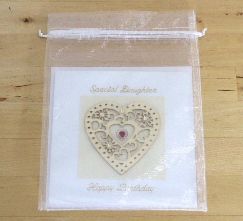 Daughter Birthday Card gift Luxury unique daughter