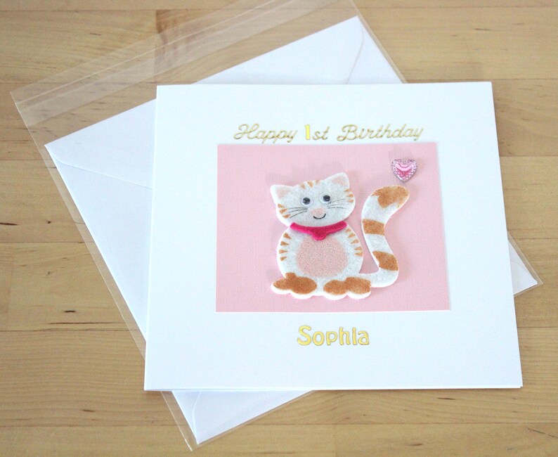 Chien Chat 1er Anniversaire Carte Cadeau Cartes Etsy Chien Chat 1er Anniversaire Carte Cadeau Cartes Etsy