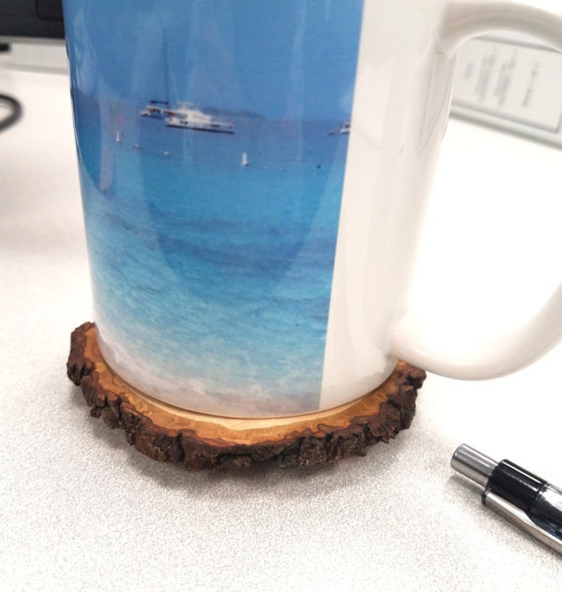 Rustic Pig Dual Purpose Whiteboard Eraser Office Coaster American Made American Reclaimed Wood Slice