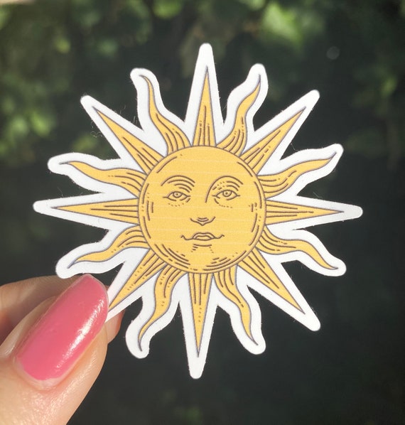 Sun sticker on sale
