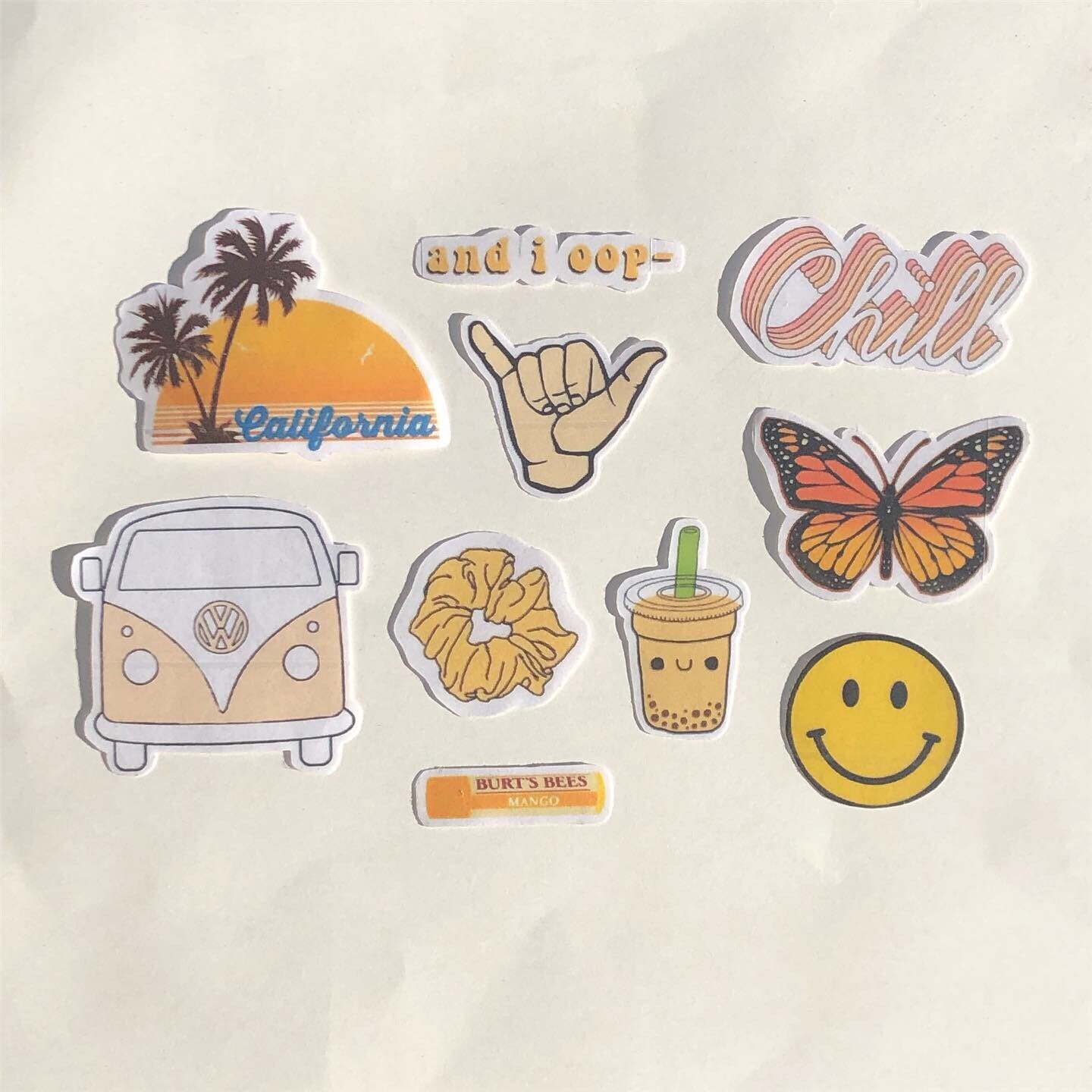 Grab bag bundle of aesthetic stickers | Etsy