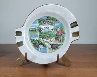 Vintage Great Smoky Mountains Ashtray