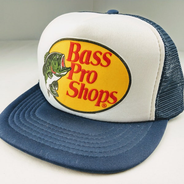 Vintage Bass Pro Shop Trucker Hat Snapback Mesh