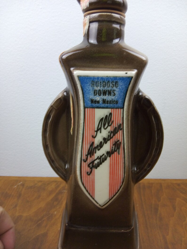 Vintage Ruidoso Downs Jim Beam Decanter Etsy