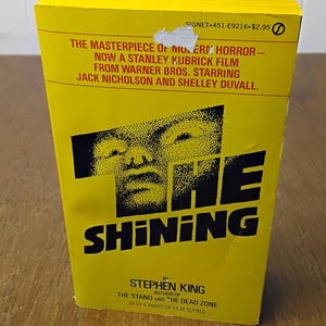 Vintage The Shining Paperback