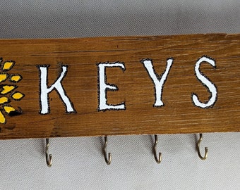 Barn Board Key Holder