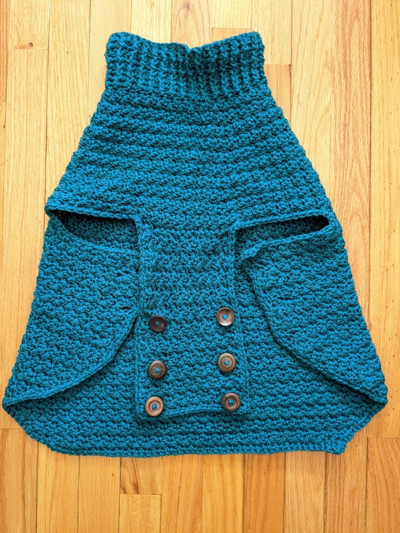 Crochet Dog Sweater Etsy