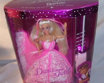 twirling makeup barbie