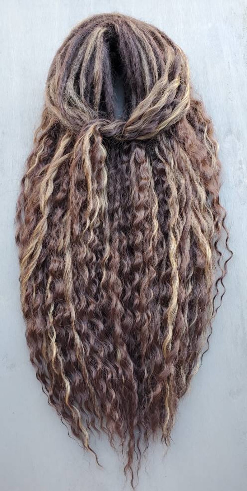 Bohemian Soft Curl Extensions Dreads Synthetic Dreadlocks Etsy