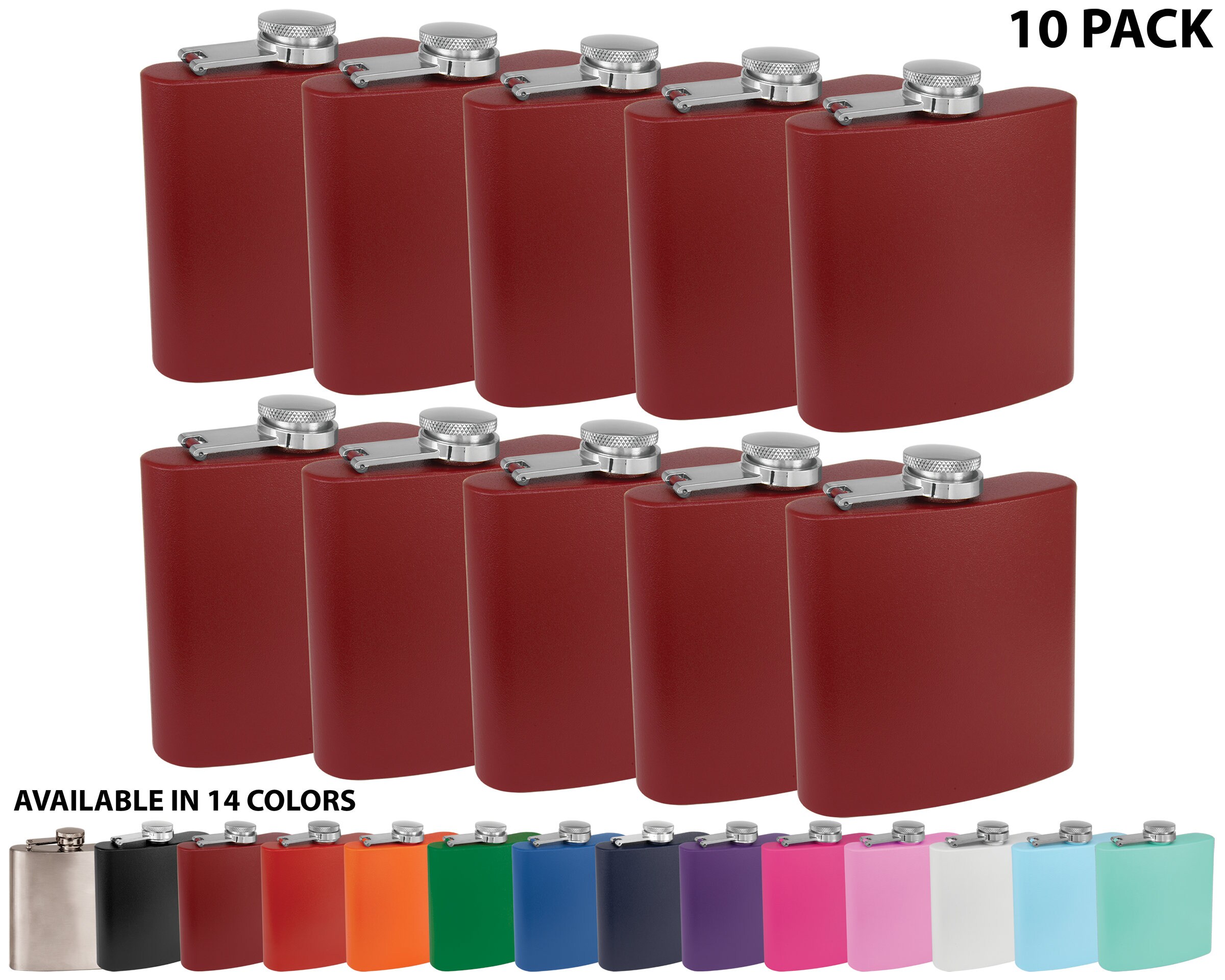 4oz Blank Hip Flasks in Bulk at Wholesale Prices