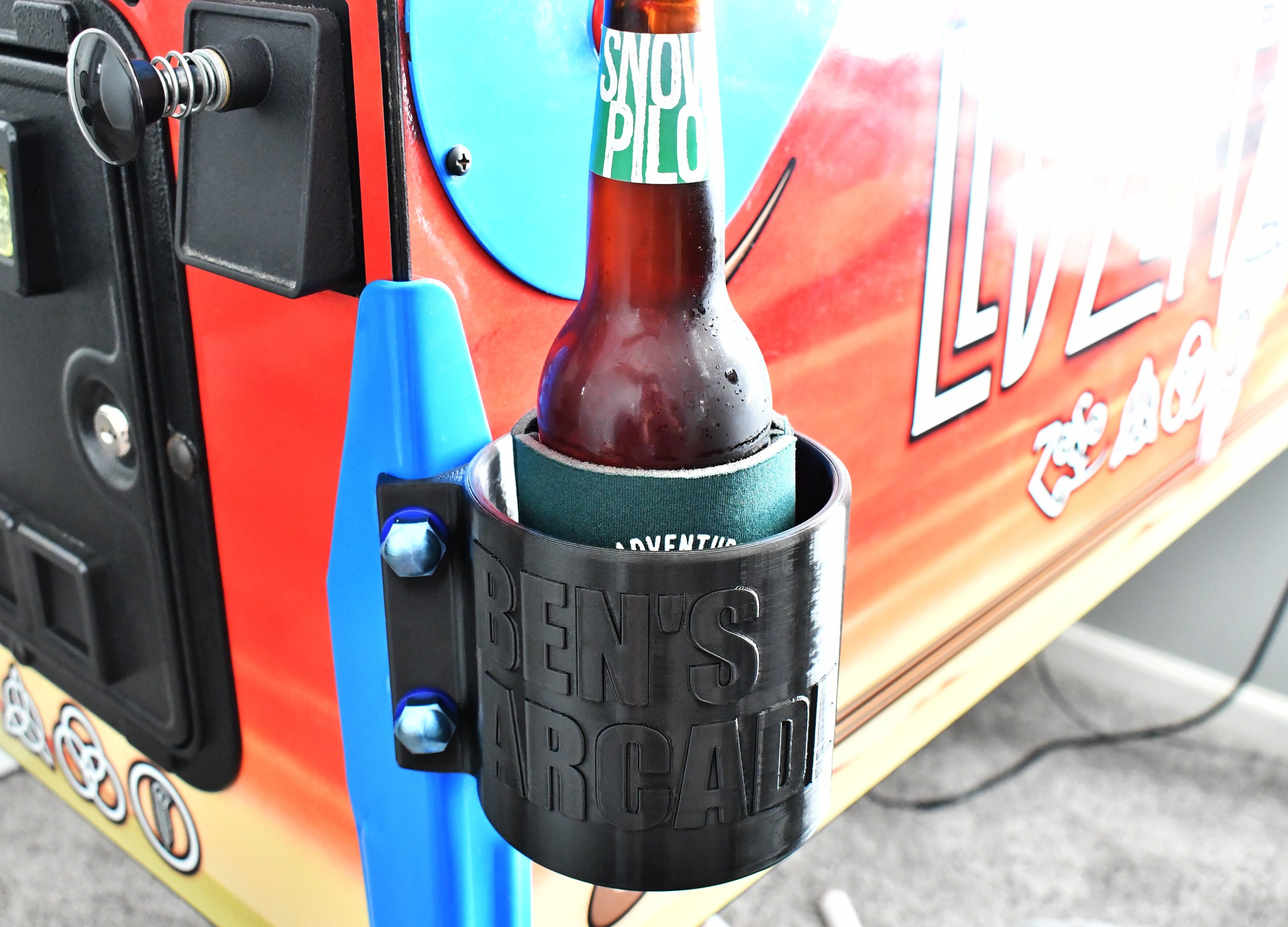 Custom Stern Pinball Cup Holder Pick Any Text Any Color Etsy