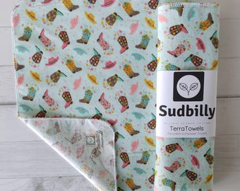 Boot Scootin' / Reusable Paper Towels