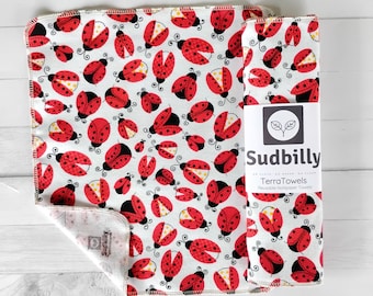Lady Bugs / Reusable Nonpaper Towels